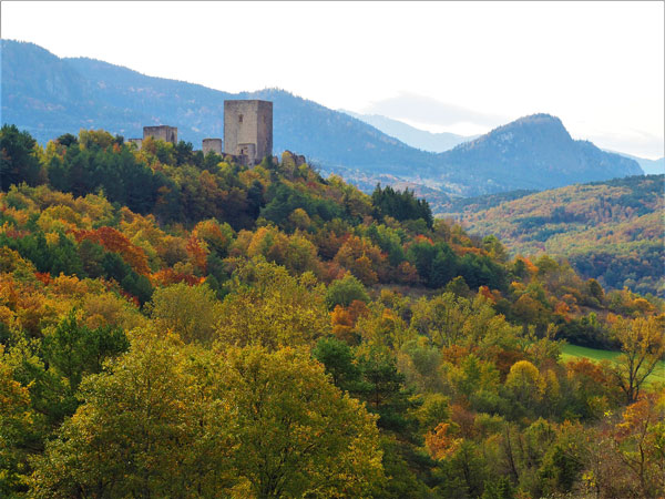 Castillo de Puivert | Quercorb | Occitania | Camino cátaro francés